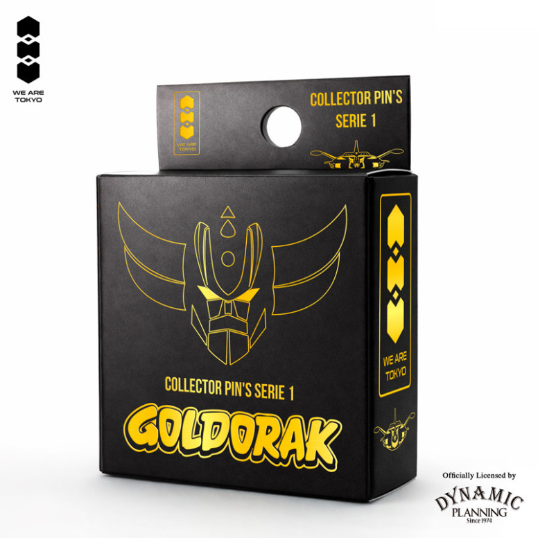 We Are Tokyo - " Grendizer " Mystery Box Pins Set A - set of 6