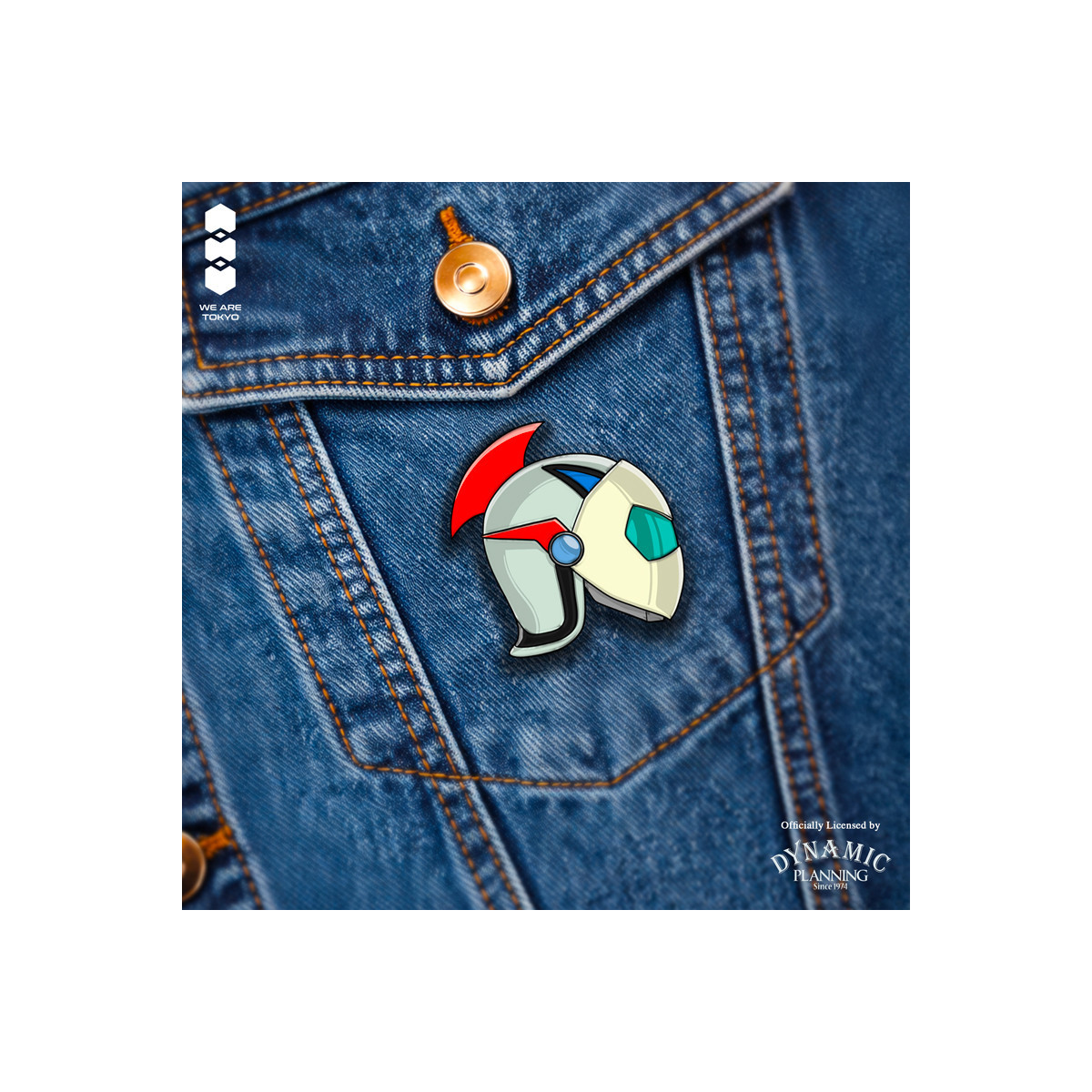 We Are Tokyo - " Grendizer " Mystery Box Pins Set B - set of 6