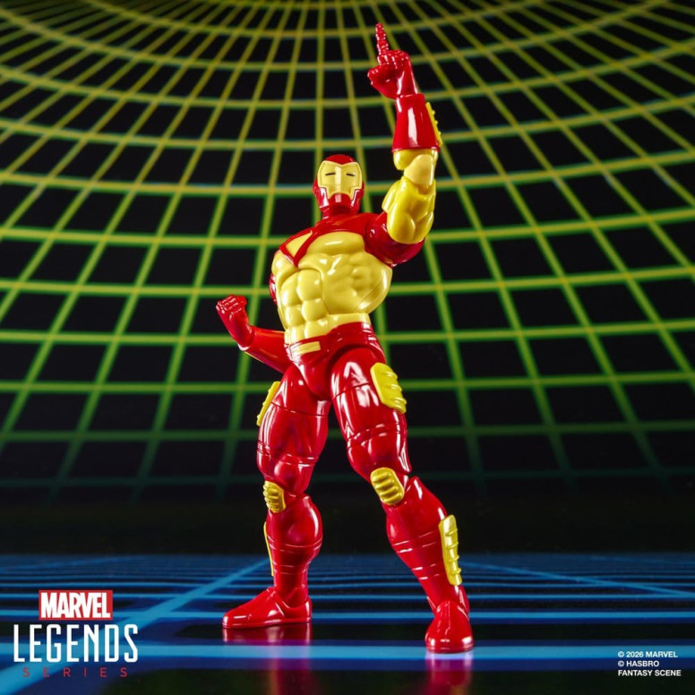 Hasbro Marvel Legends Gamerverse Series— , and Marvel's Spiral Iron Man