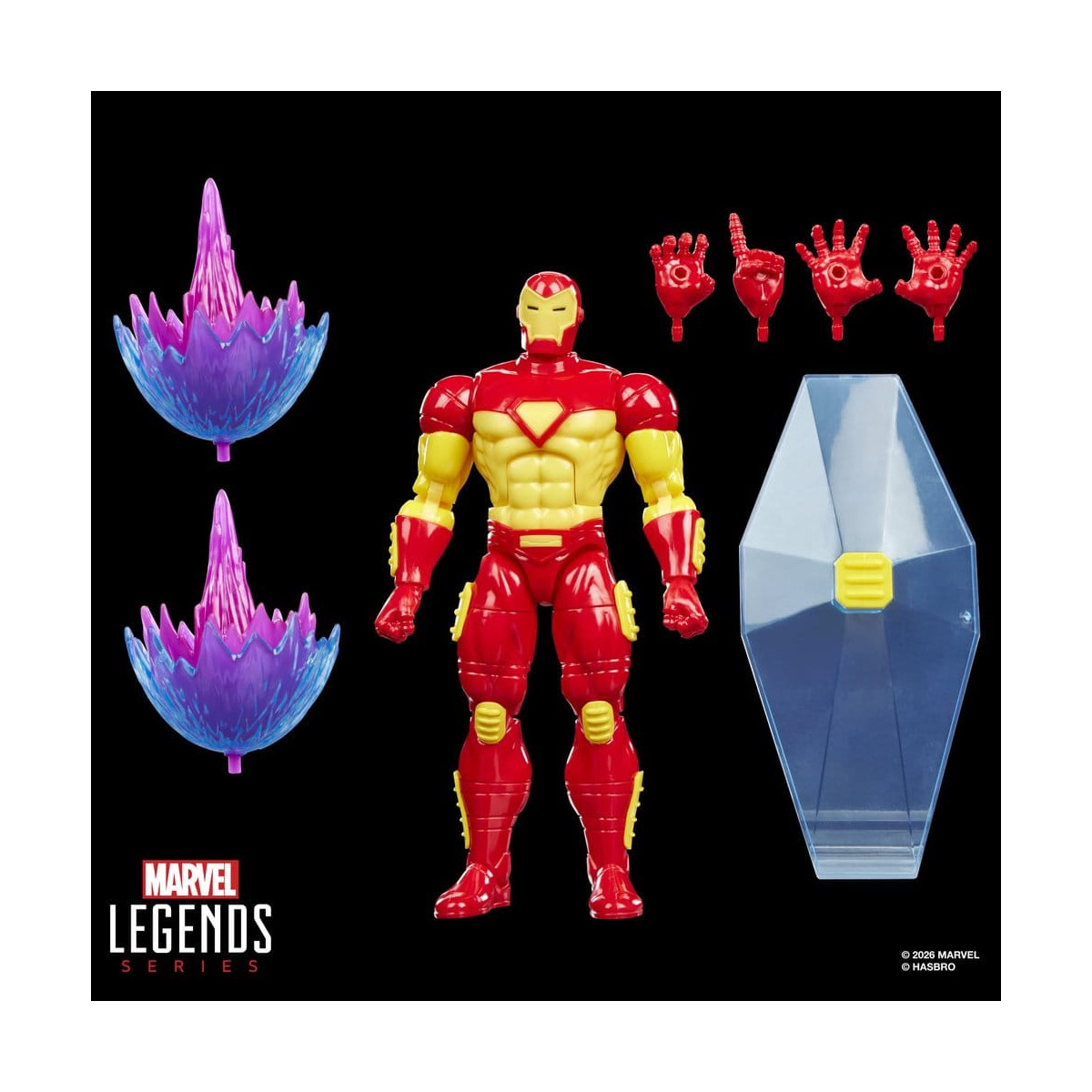 Hasbro Marvel Legends Gamerverse Series— , and Marvel's Spiral Iron Man