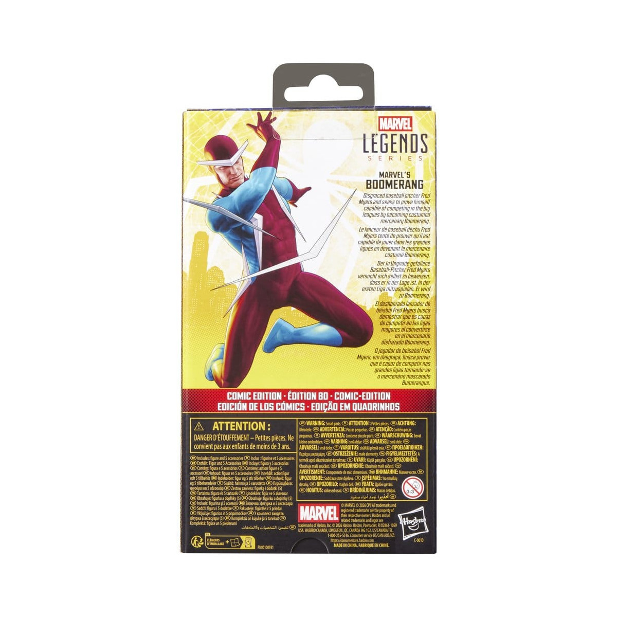 Hasbro Marvel Legends Series - Boomerang - Spider-Man: Brand New Day