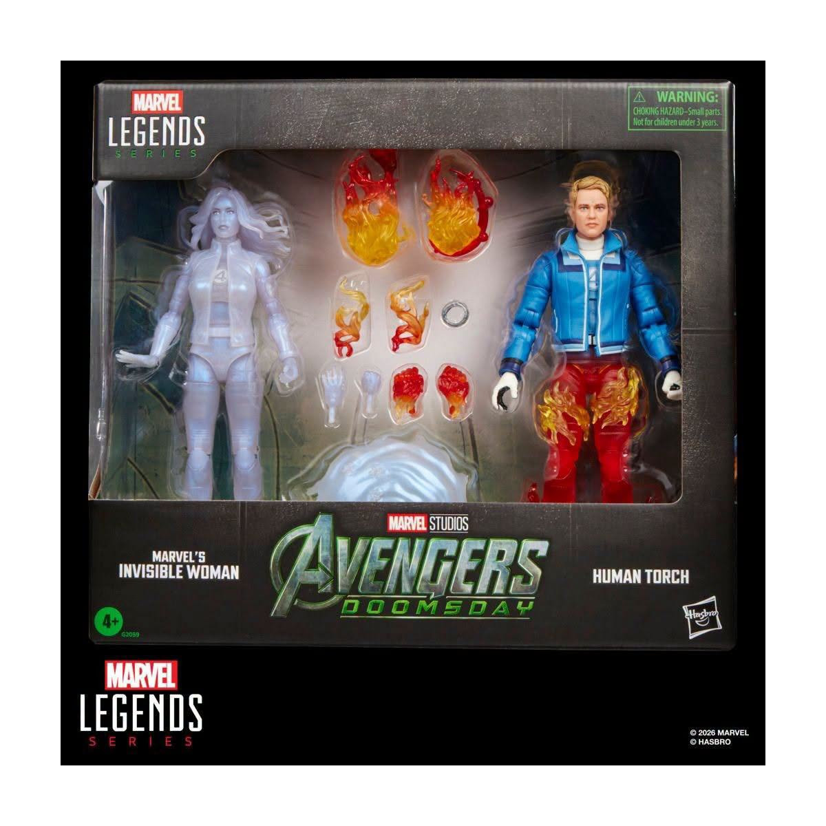Marvel Legends - Invisible Woman & Human Torch - Avengers: Doomsday