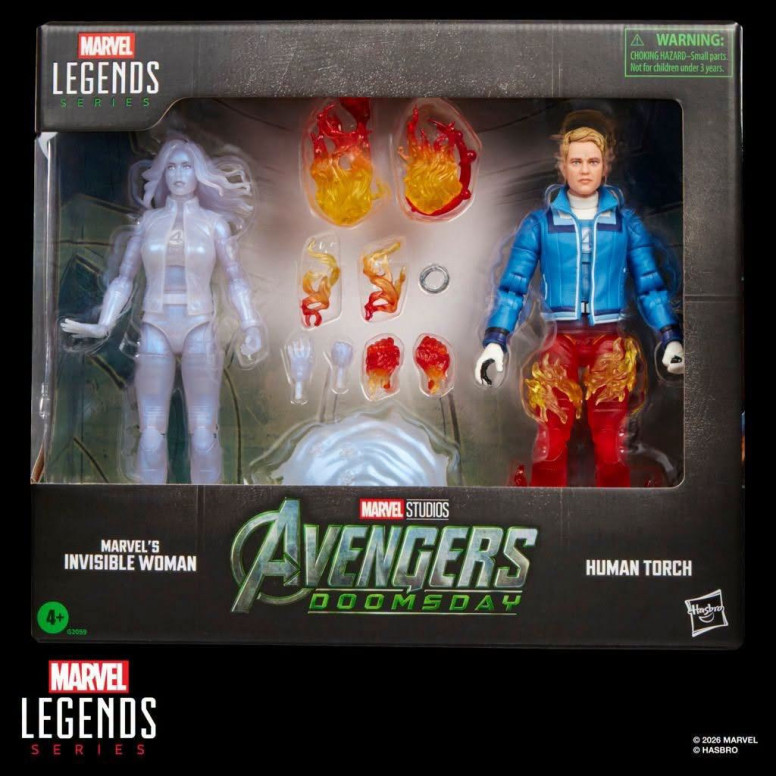 Marvel Legends - Invisible Woman & Human Torch - Avengers: Doomsday