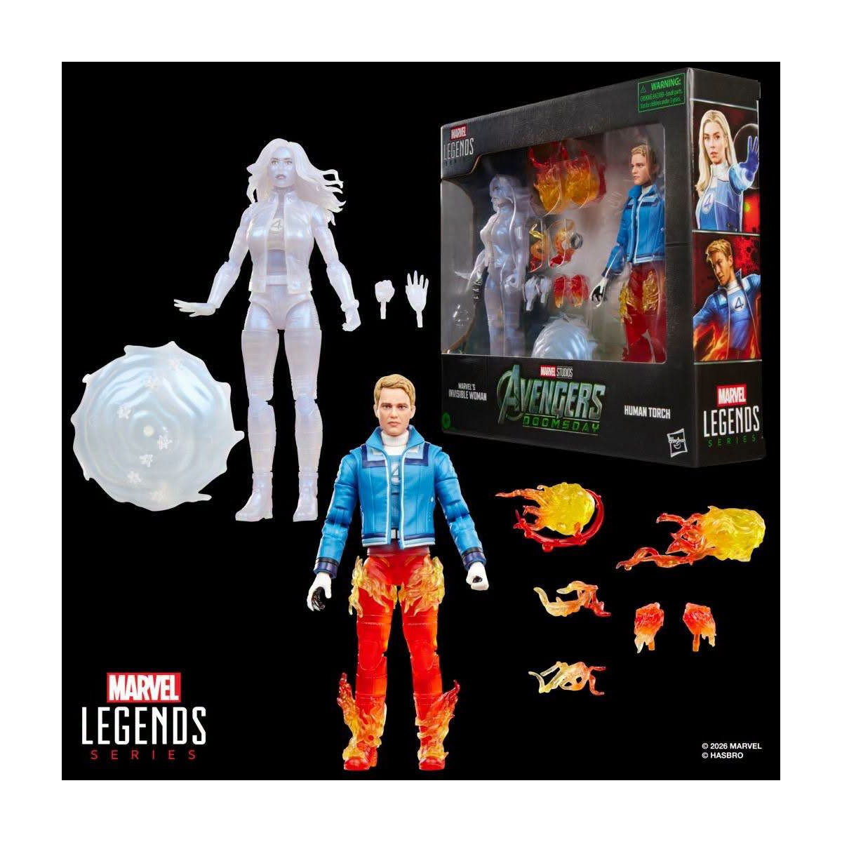Marvel Legends - Invisible Woman & Human Torch - Avengers: Doomsday