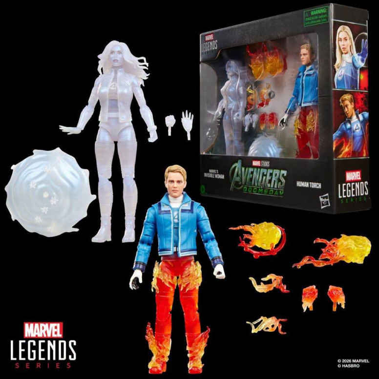 Marvel Legends - Invisible Woman & Human Torch - Avengers: Doomsday