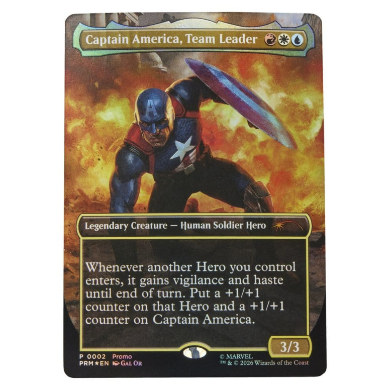 Marvel Legends - Magic: The Gathering Captain America (Avengers: Twilight)