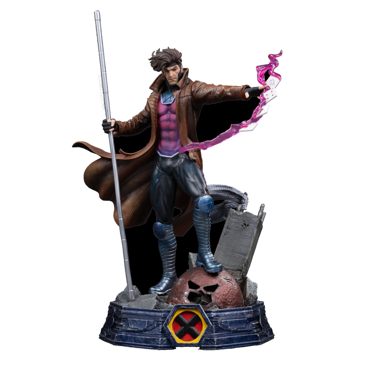 Iron Studios Marvel Comics - X-Men - Gambit 1/10 BDS Art Scale