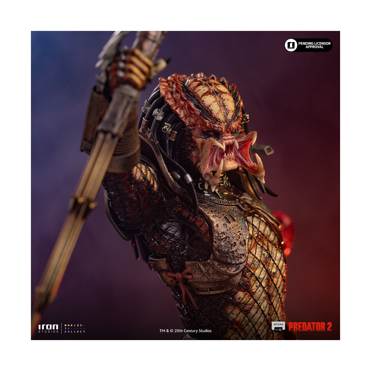 Iron Studios Predator 2 - City Hunter - 1/10 Scale Figure