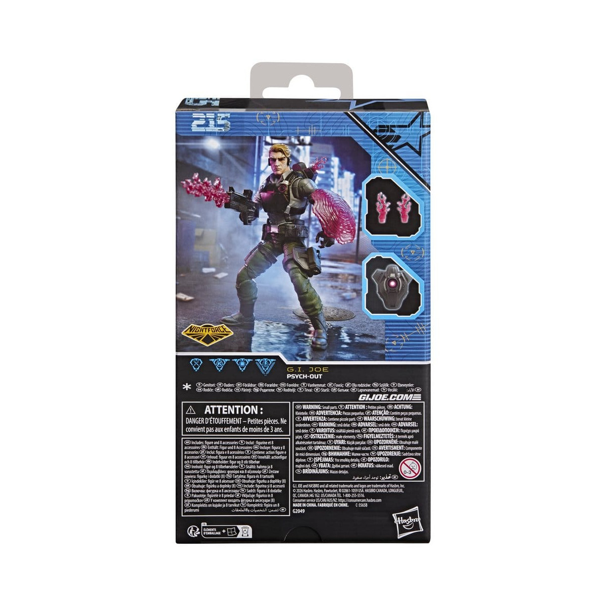 Hasbro G.I.JOE Classified Series - Night Force: Psych-Out