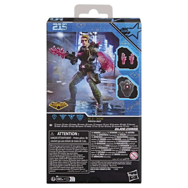 Hasbro G.I.JOE Classified Series - Night Force: Psych-Out