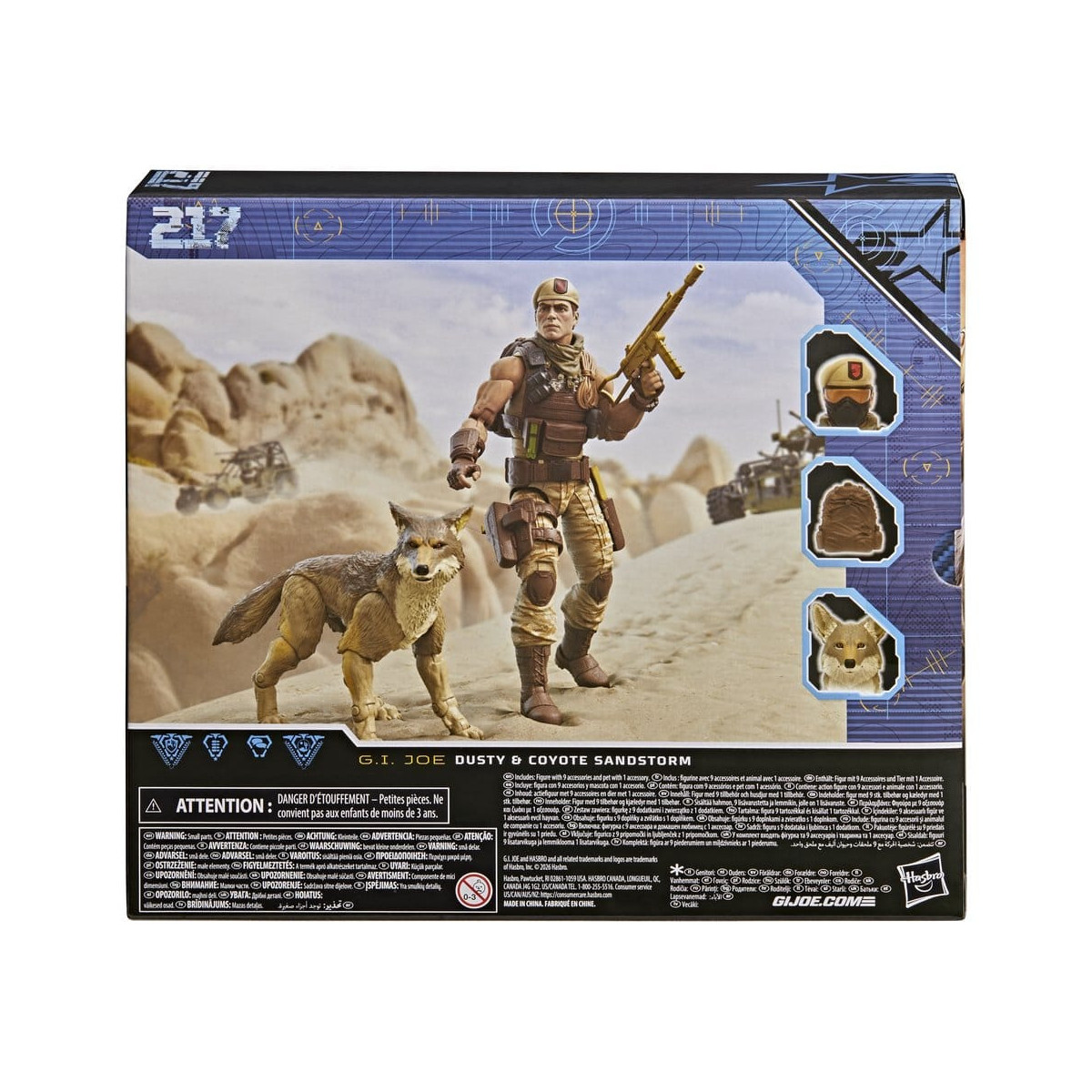 Hasbro G.I.JOE Classified Series - Dusty & Coyote Sandstorm