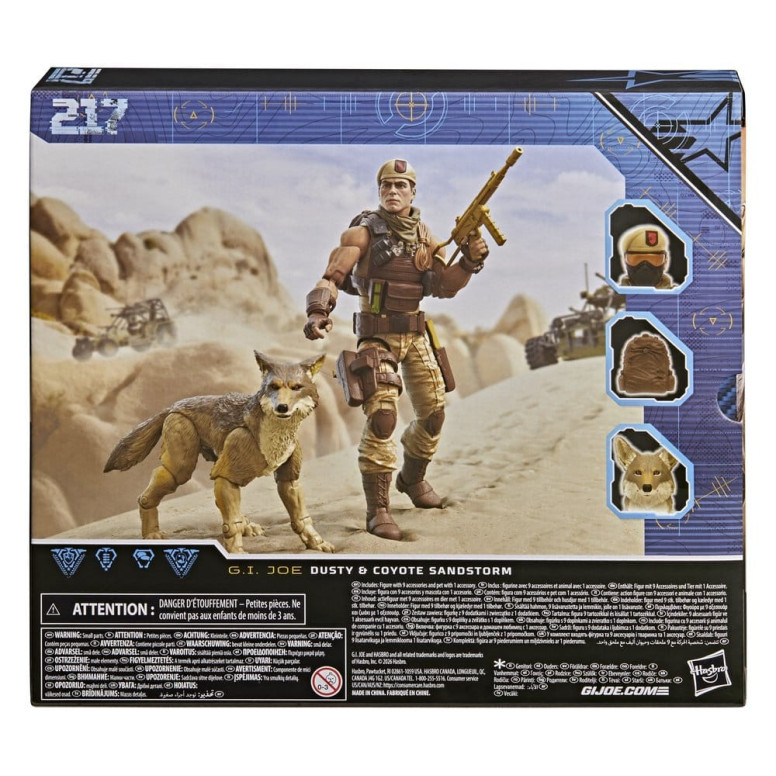 Hasbro G.I.JOE Classified Series - Dusty & Coyote Sandstorm