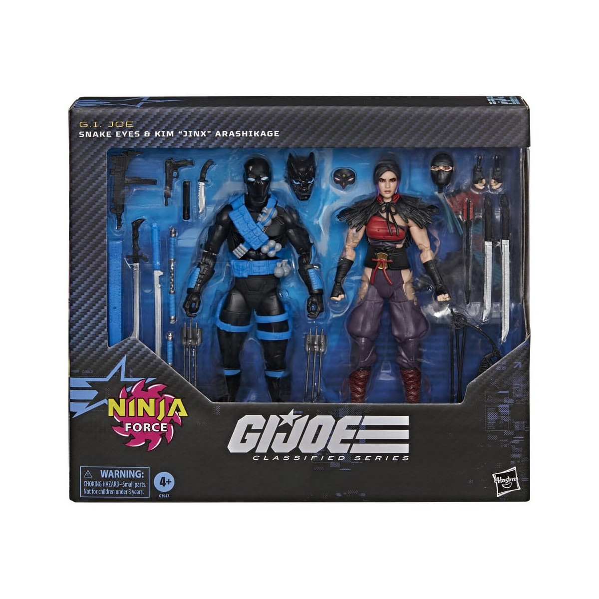 Hasbro G.I.JOE Classified Series - Ninja Force: Snake Eyes & Kim "Jinx" Arashikage