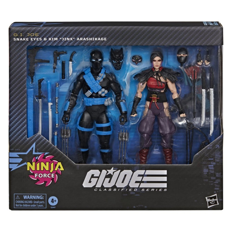 Hasbro G.I.JOE Classified Series - Ninja Force: Snake Eyes & Kim "Jinx" Arashikage