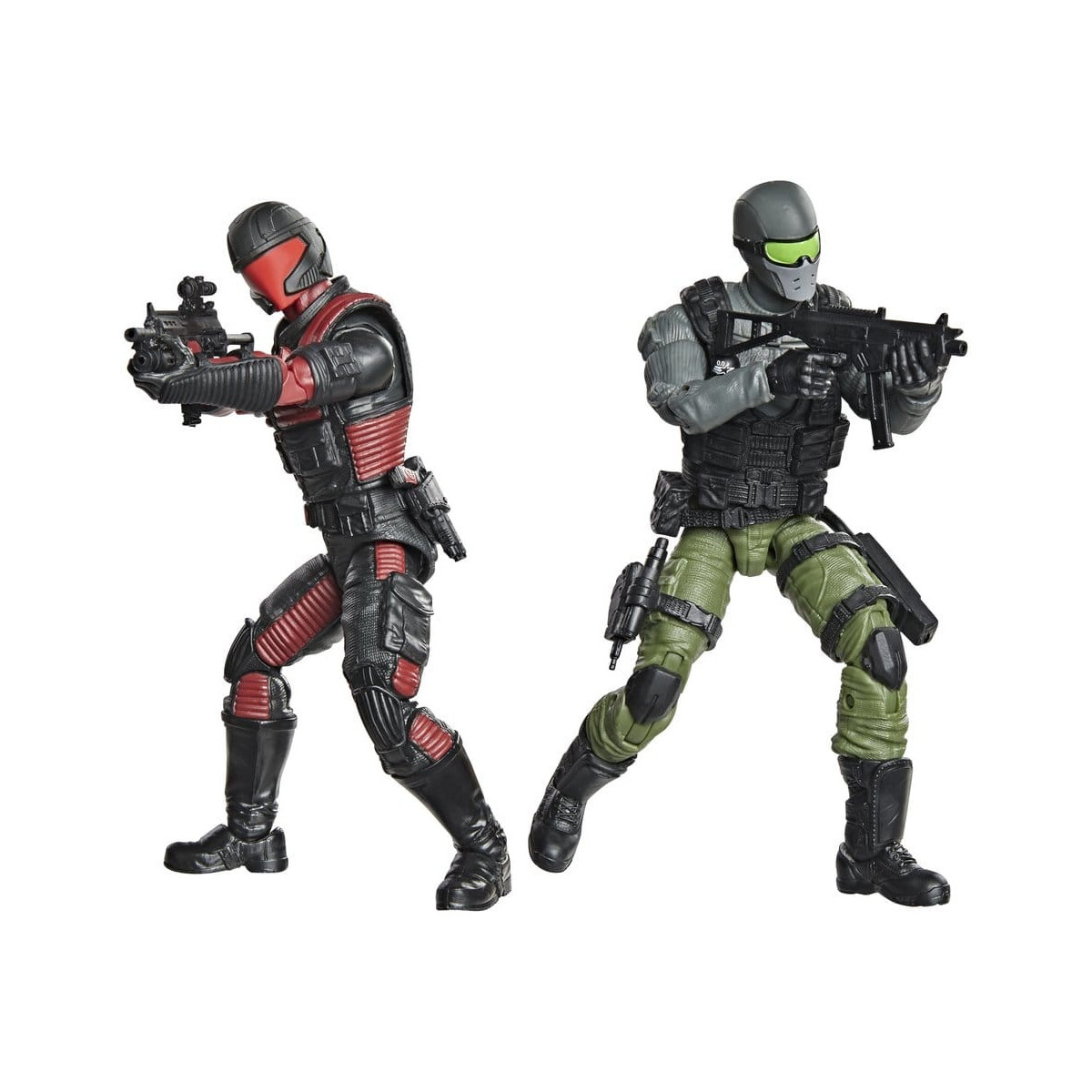 Hasbro G.I.JOE Classified Series - Snake Eyes & Varmint ATV vs. Stealth Viper & ' Stealth Flight Pod (Trubble Bubble) Cobra