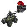 Hasbro G.I.JOE Classified Series - Snake Eyes & Varmint ATV vs. Stealth Viper & ' Stealth Flight Pod (Trubble Bubble) Cobra