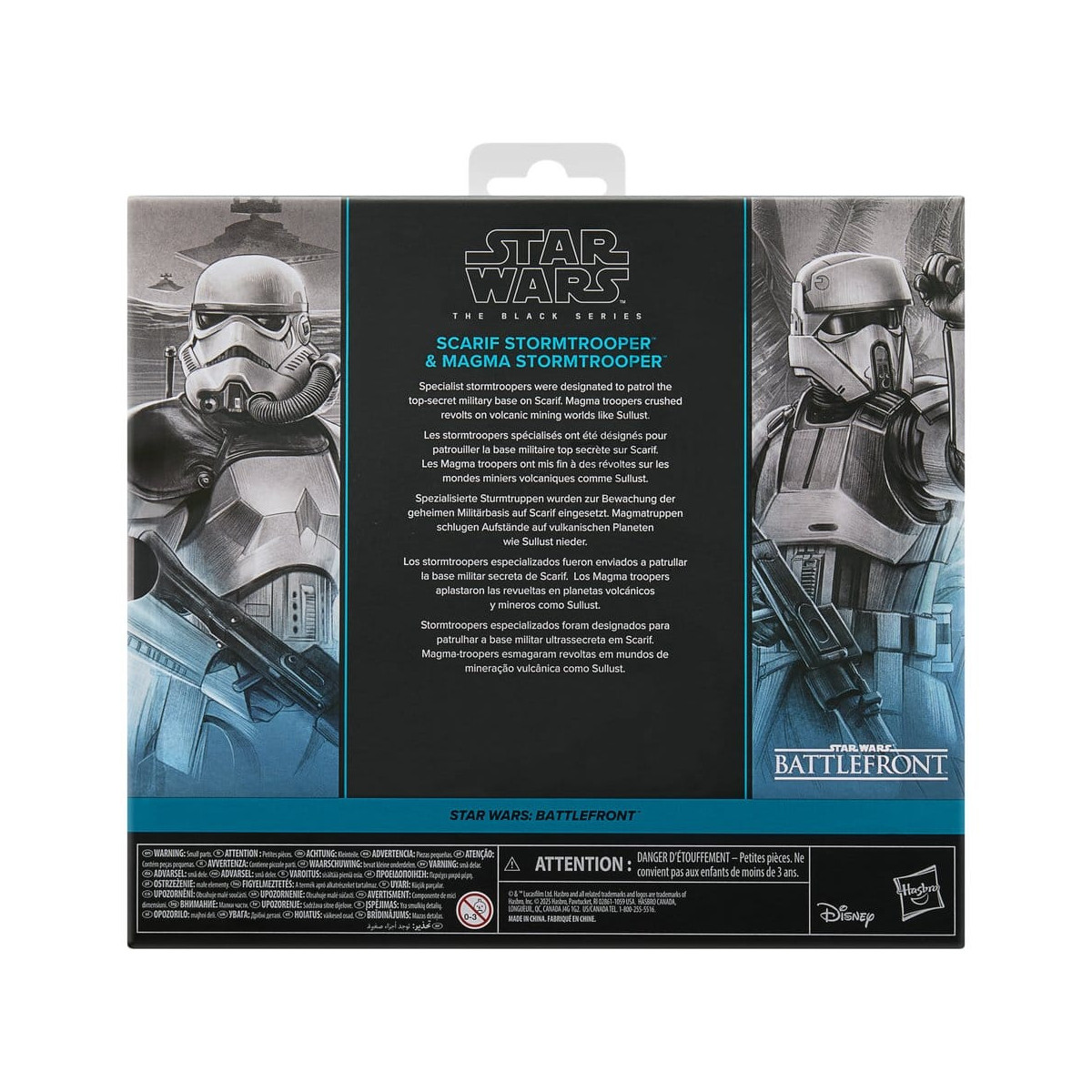 Hasbro Star Wars The Black Series Gaming Greats - Scarif Stormtrooper & Magma Stormtrooper - Star Wars: Battlefront