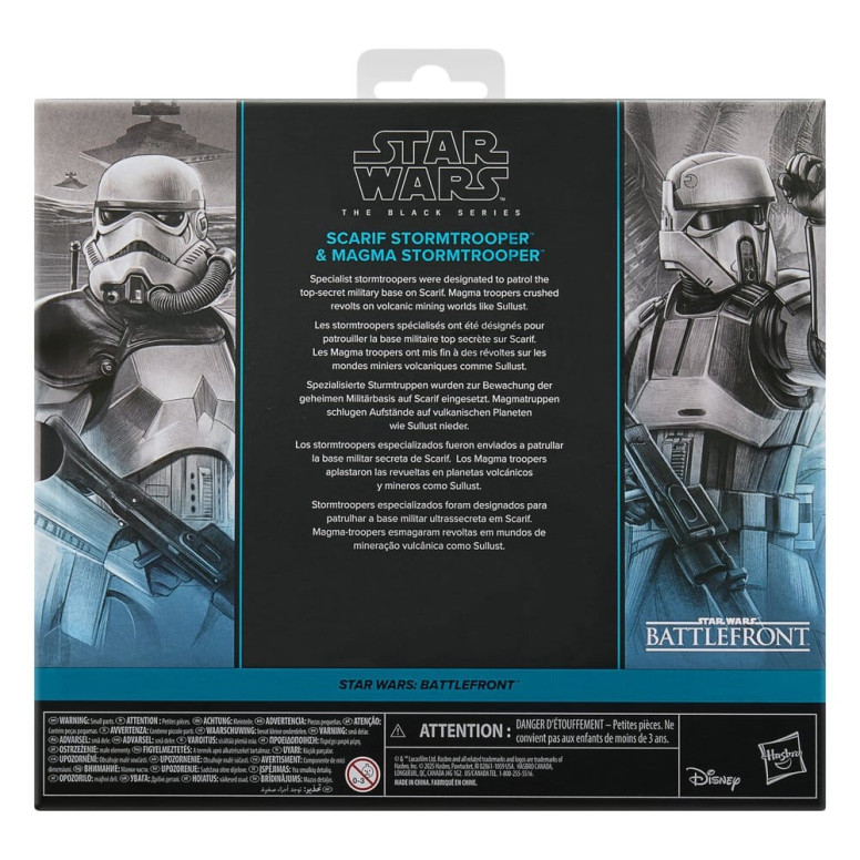 Hasbro Star Wars The Black Series Gaming Greats - Scarif Stormtrooper & Magma Stormtrooper - Star Wars: Battlefront
