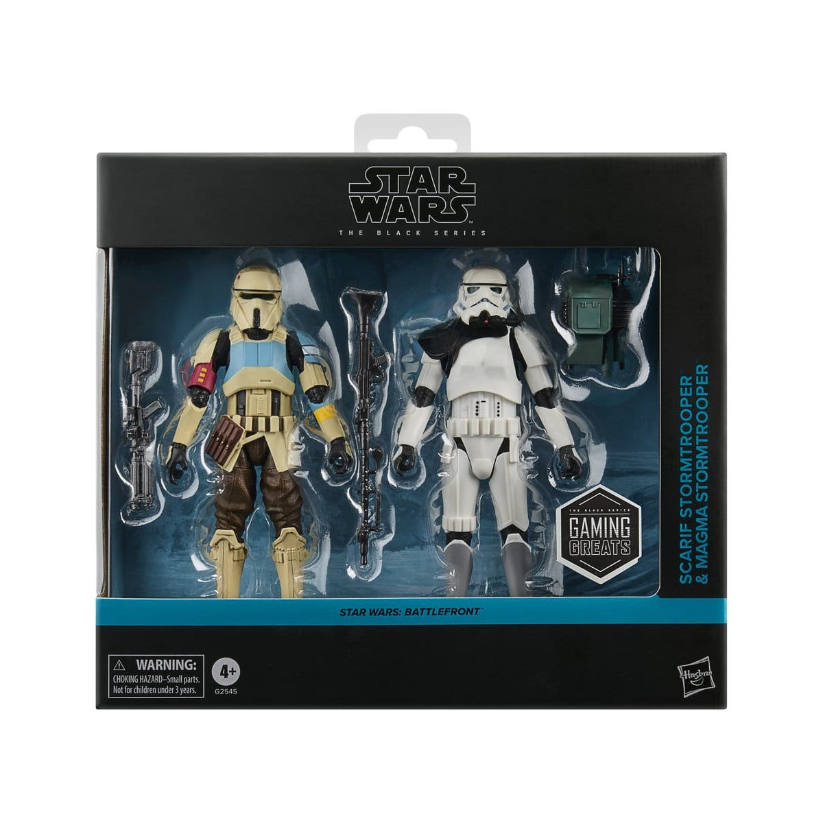 Hasbro Star Wars The Black Series Gaming Greats - Scarif Stormtrooper & Magma Stormtrooper - Star Wars: Battlefront