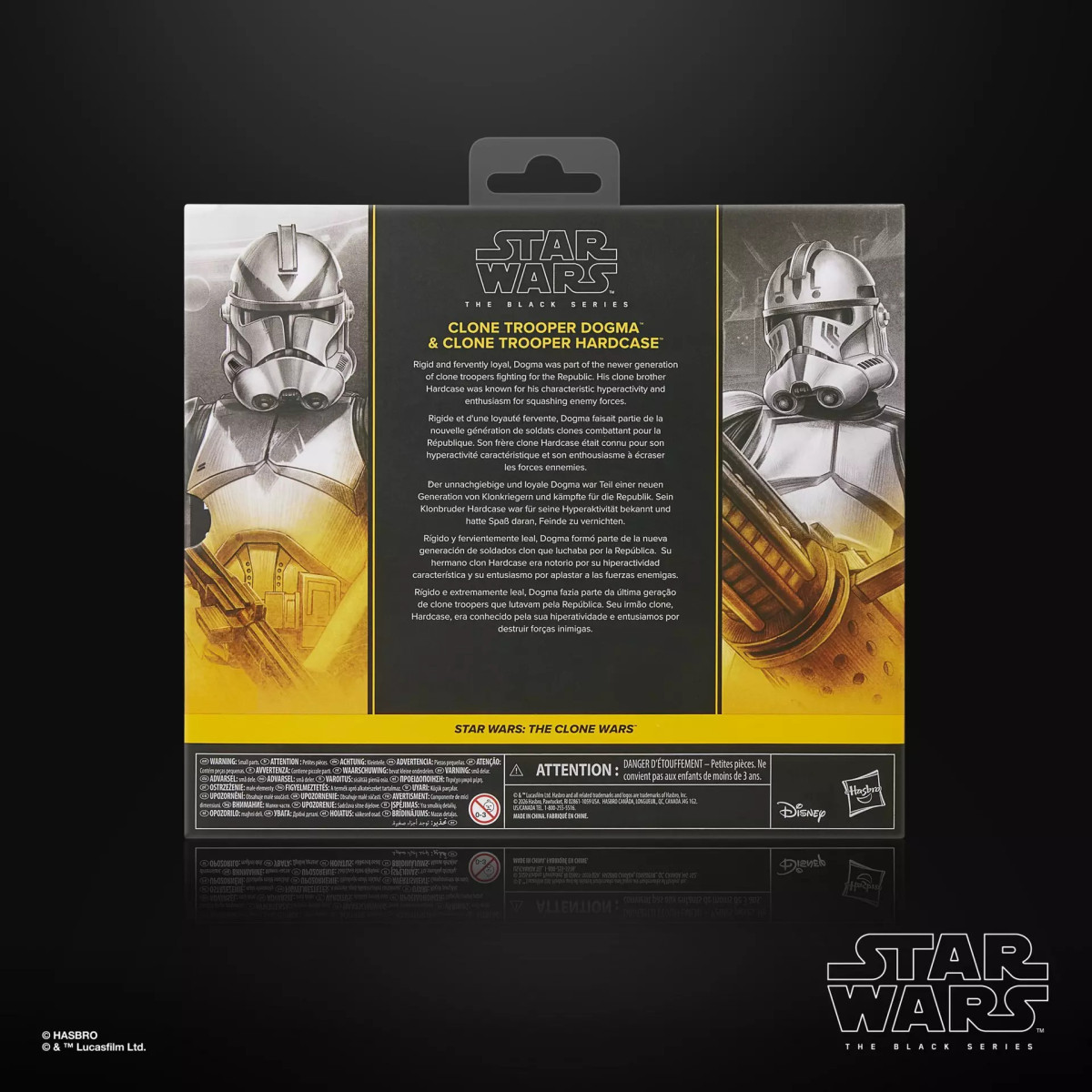 Star Wars The Black Series —Clone Trooper Dogma & Clone Trooper Hardcase—The Clone Wars