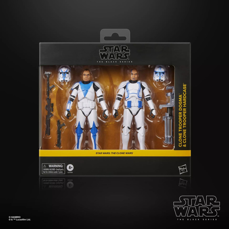 Star Wars The Black Series —Clone Trooper Dogma & Clone Trooper Hardcase—The Clone Wars