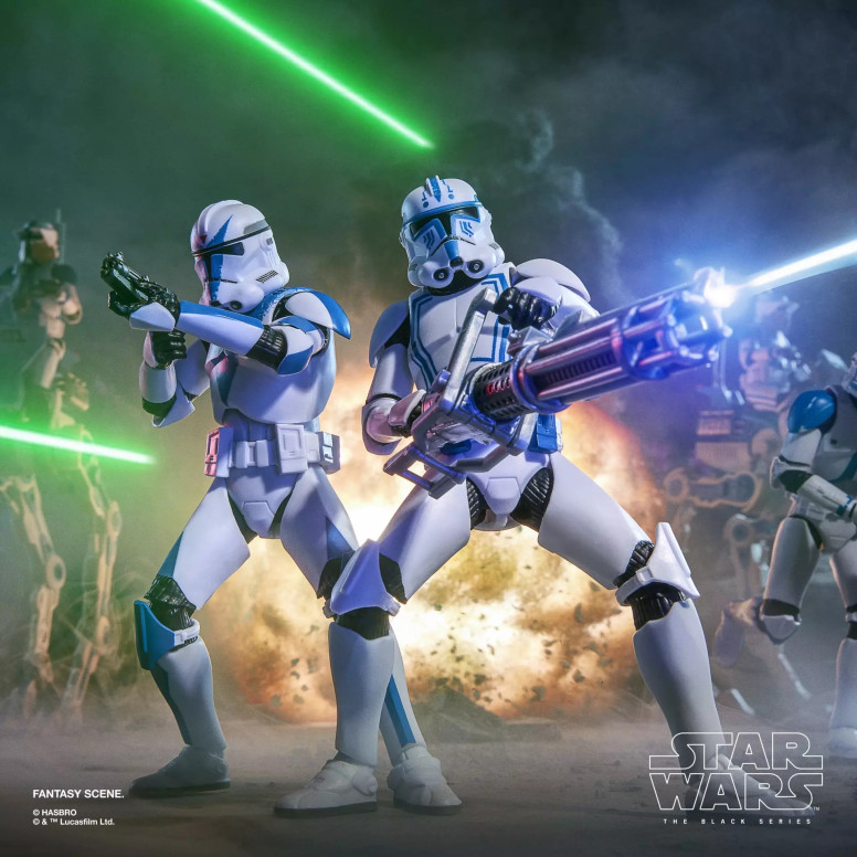 Star Wars The Black Series —Clone Trooper Dogma & Clone Trooper Hardcase—The Clone Wars