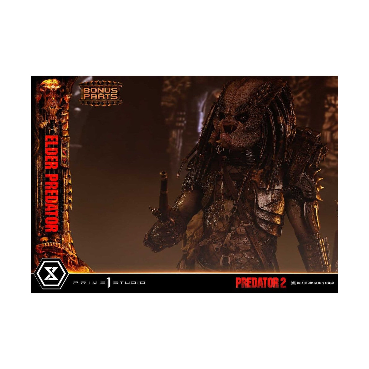 Prime 1 Studio - Predator 2 - Elder Predator DX Bonus Version Museum Masterline Series, Part 1 of 3