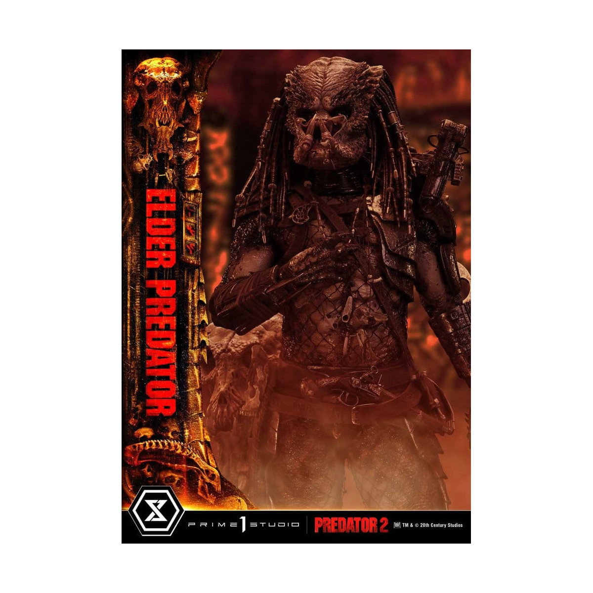 Prime 1 Studio - Predator 2 - Elder Predator DX Bonus Version Museum Masterline Series, Part 1 of 3