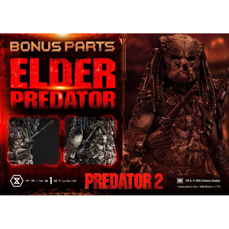 Prime 1 Studio - Predator 2 - Elder Predator DX Bonus Version Museum Masterline Series, Part 1 of 3