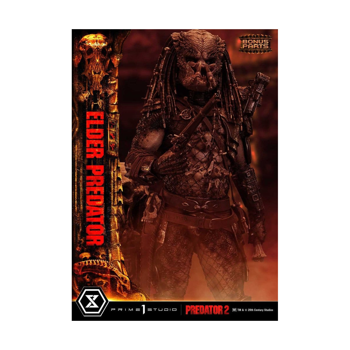 Prime 1 Studio - Predator 2 - Elder Predator DX Bonus Version Museum Masterline Series, Part 1 of 3