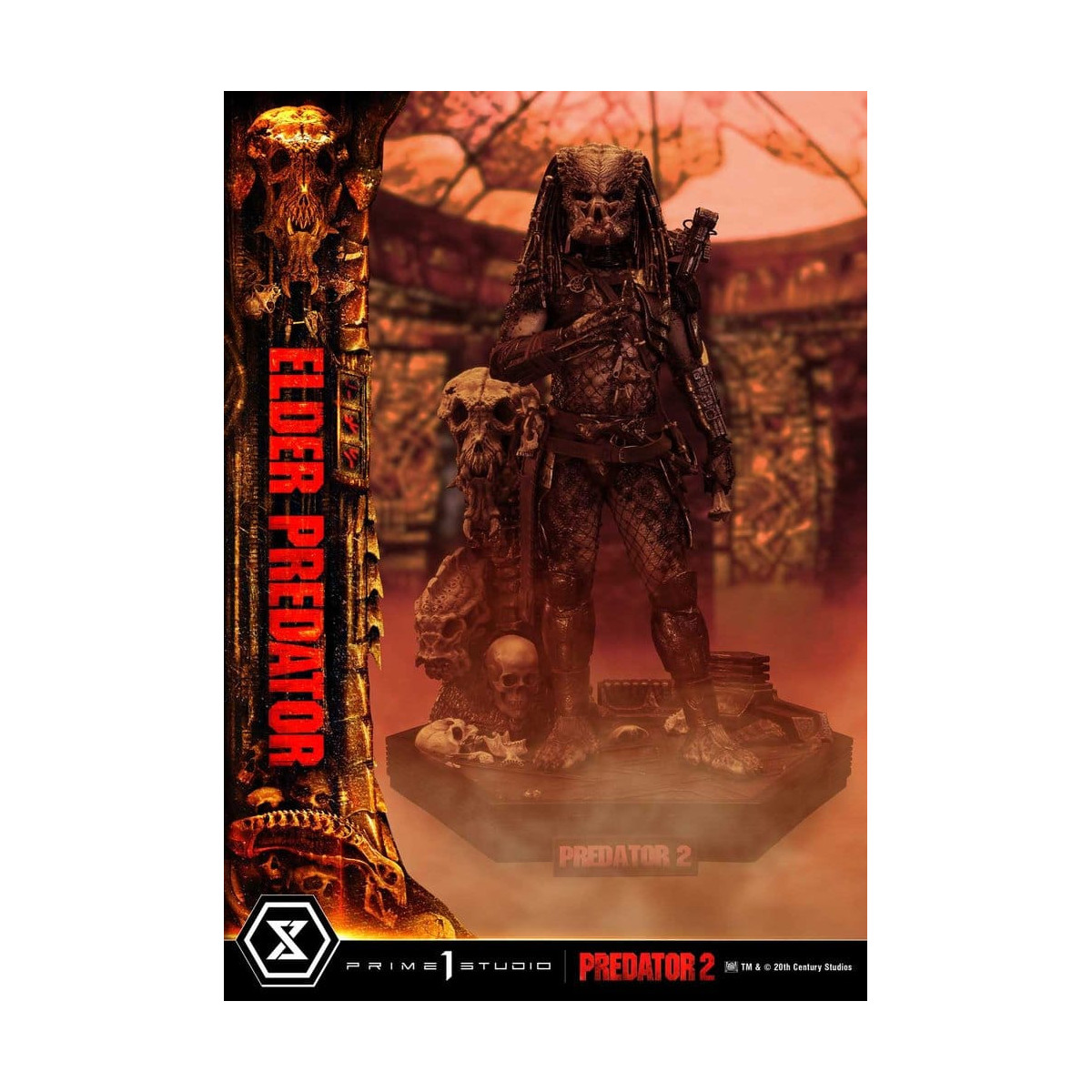 Prime 1 Studio - Predator 2 - Elder Predator DX Bonus Version Museum Masterline Series, Part 1 of 3