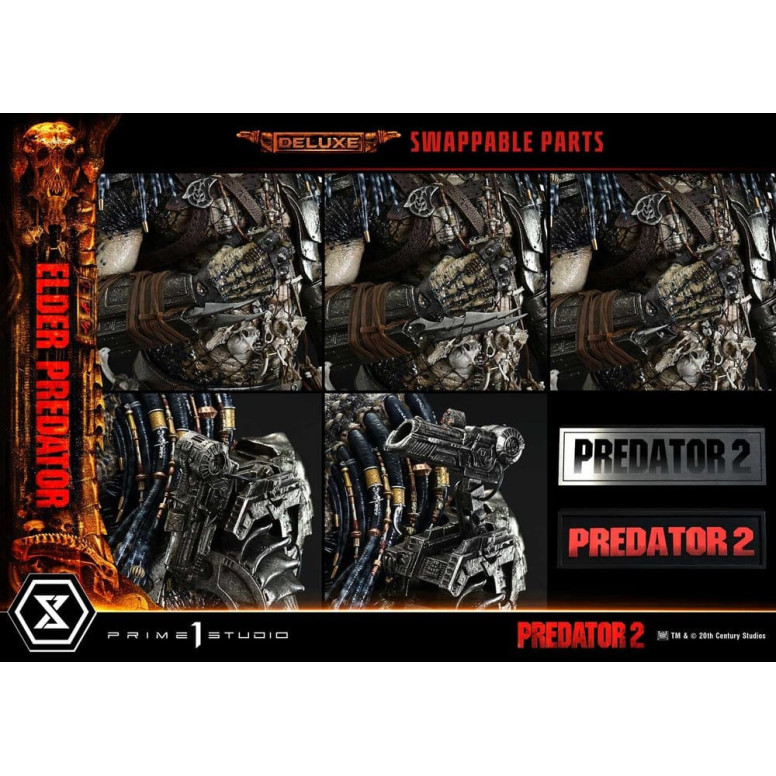 Prime 1 Studio - Predator 2 - Elder Predator DX Version Museum Masterline Series, 1/3