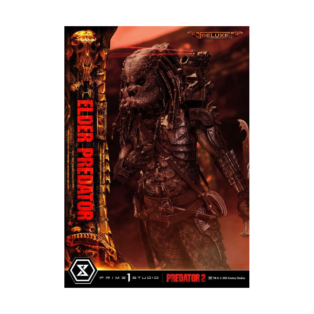 Prime 1 Studio - Predator 2 - Elder Predator DX Version Museum Masterline Series, 1/3