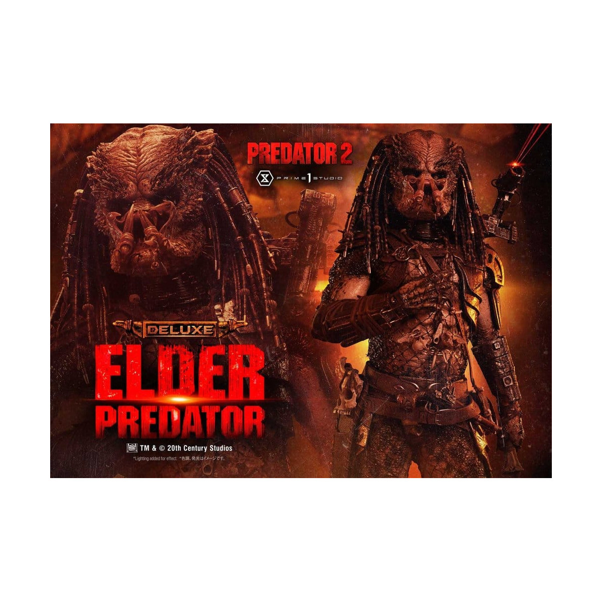Prime 1 Studio - Predator 2 - Elder Predator DX Version Museum Masterline Series, 1/3