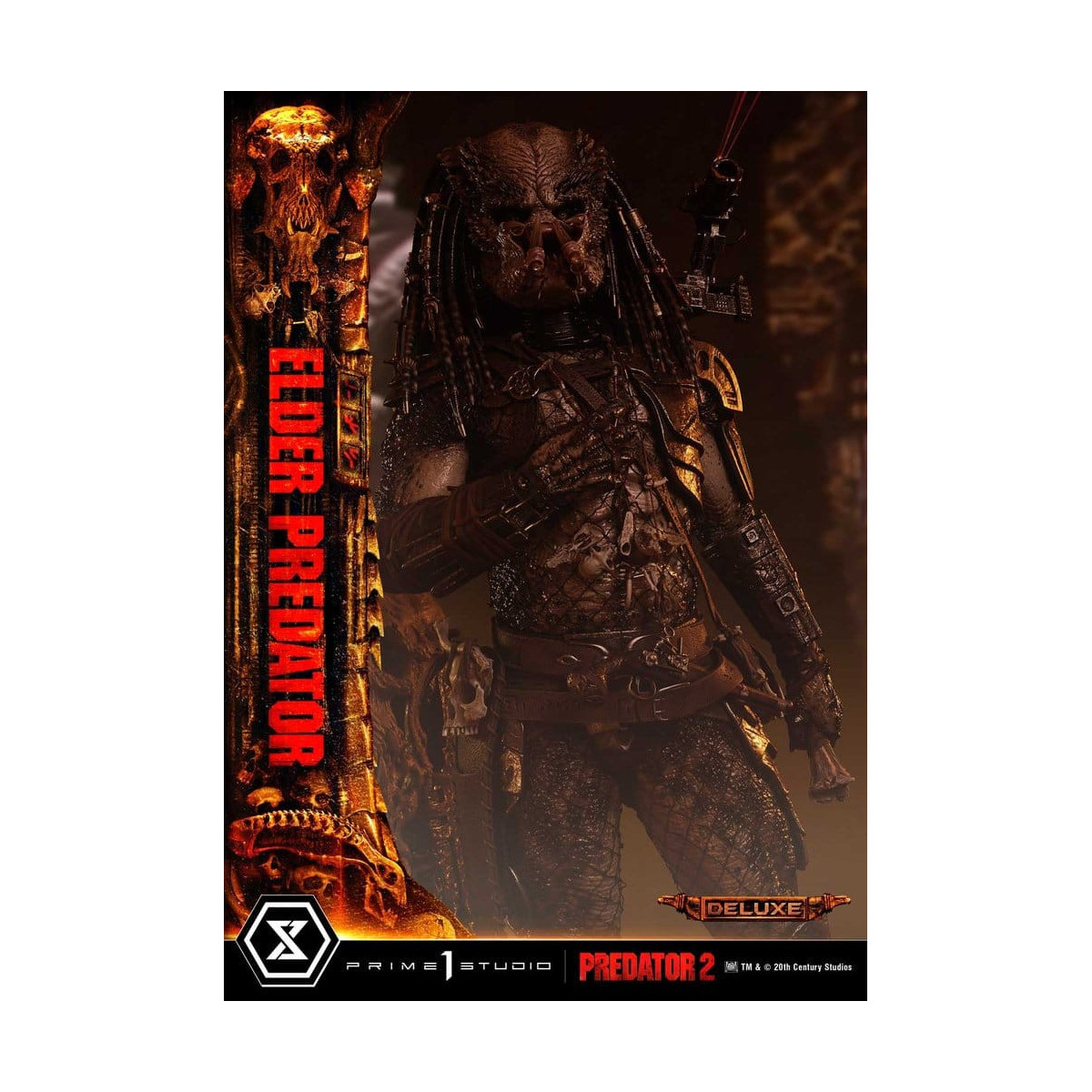 Prime 1 Studio - Predator 2 - Elder Predator DX Version Museum Masterline Series, 1/3