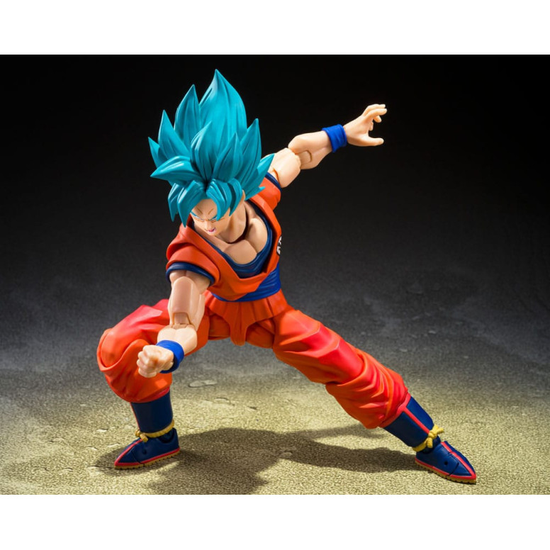 Bandai Tamashii - Super - Super Saiyan God Super Saiyan Son Goku  (Blue Power Transcending Limits) - Dragon Ball SHF SHFiguarts