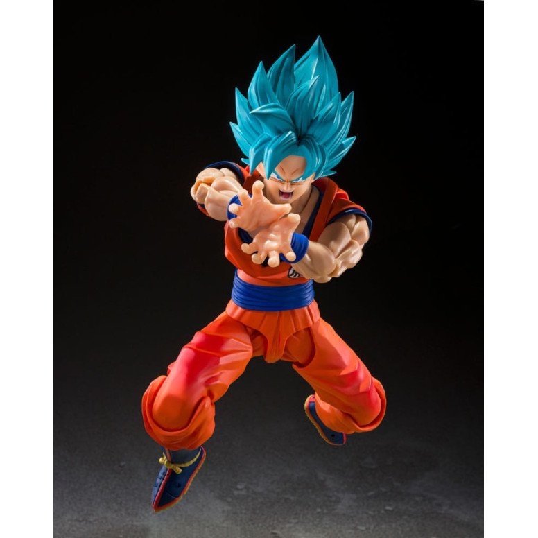 Bandai Tamashii - Super - Super Saiyan God Super Saiyan Son Goku  (Blue Power Transcending Limits) - Dragon Ball SHF SHFiguarts
