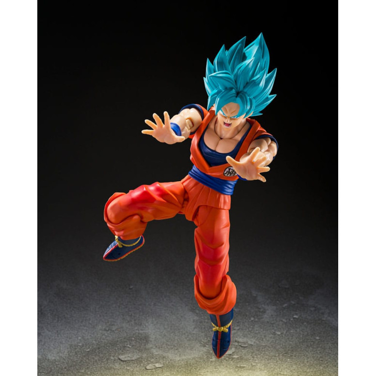 Bandai Tamashii - Super - Super Saiyan God Super Saiyan Son Goku  (Blue Power Transcending Limits) - Dragon Ball SHF SHFiguarts