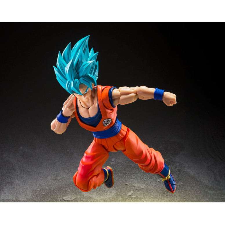 Bandai Tamashii - Super - Super Saiyan God Super Saiyan Son Goku  (Blue Power Transcending Limits) - Dragon Ball SHF SHFiguarts