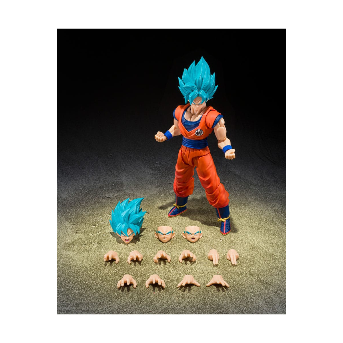 Bandai Tamashii - Super - Super Saiyan God Super Saiyan Son Goku  (Blue Power Transcending Limits) - Dragon Ball SHF SHFiguarts