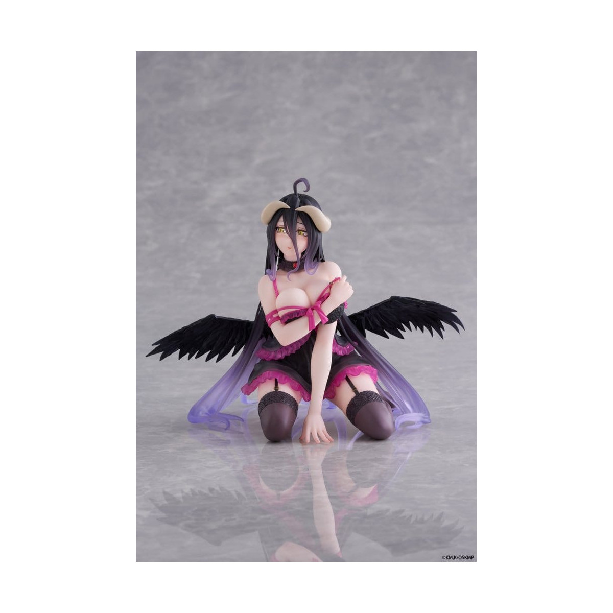 Taito - Albedo Cute Figure (Negligee Ver.) - Overlord