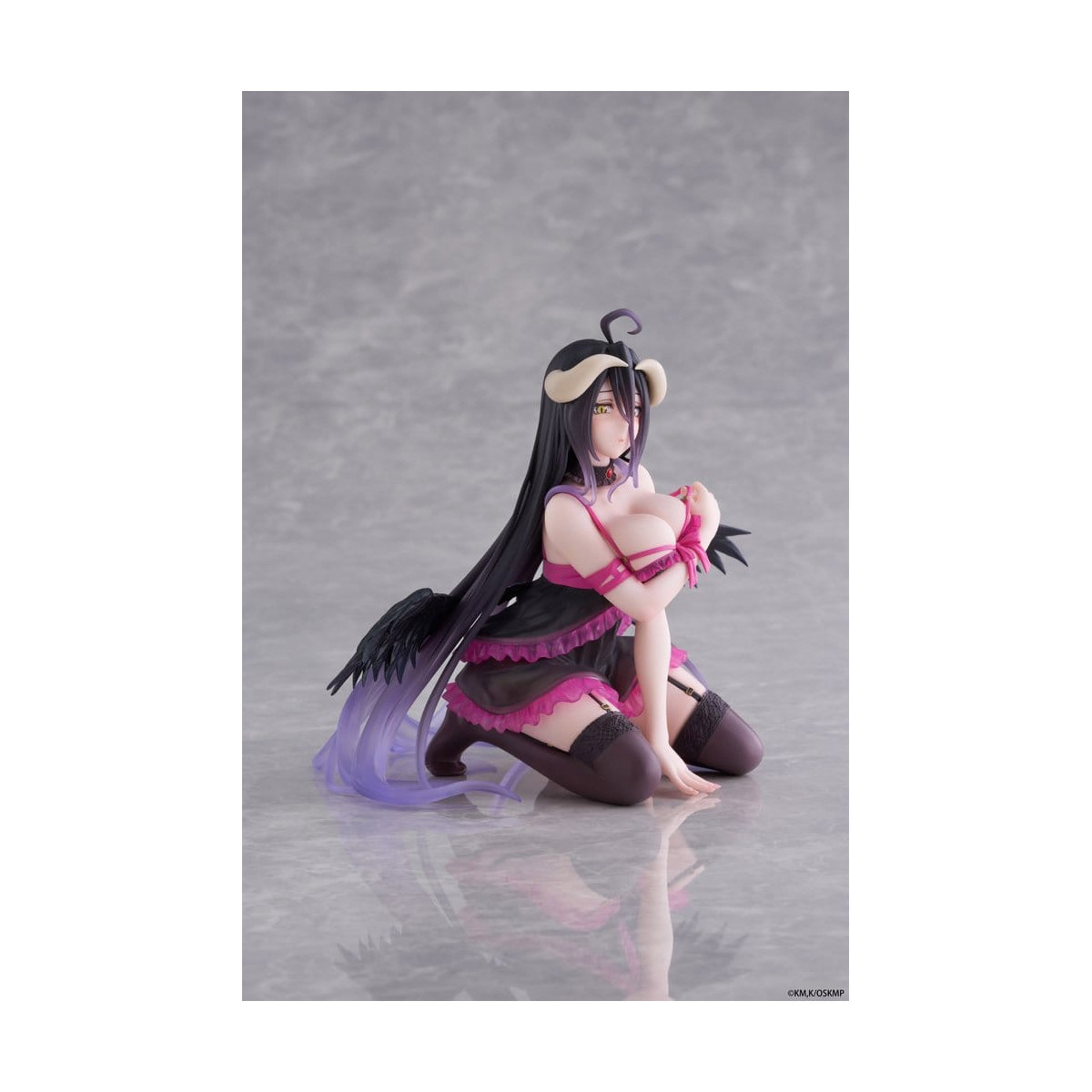 Taito - Albedo Cute Figure (Negligee Ver.) - Overlord