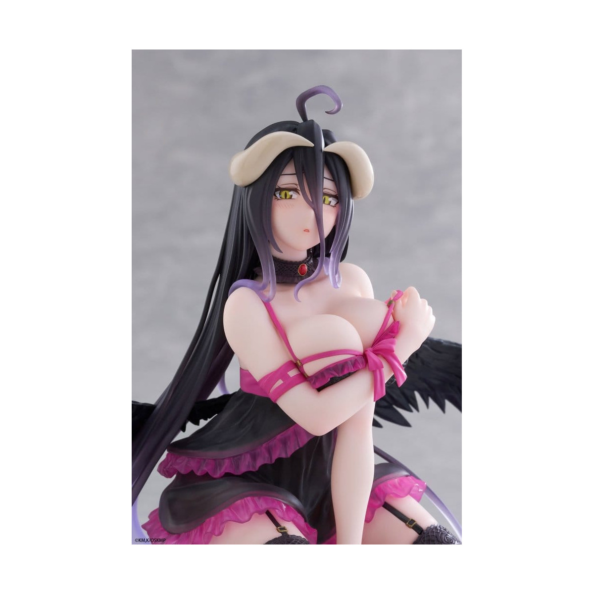 Taito - Albedo Cute Figure (Negligee Ver.) - Overlord