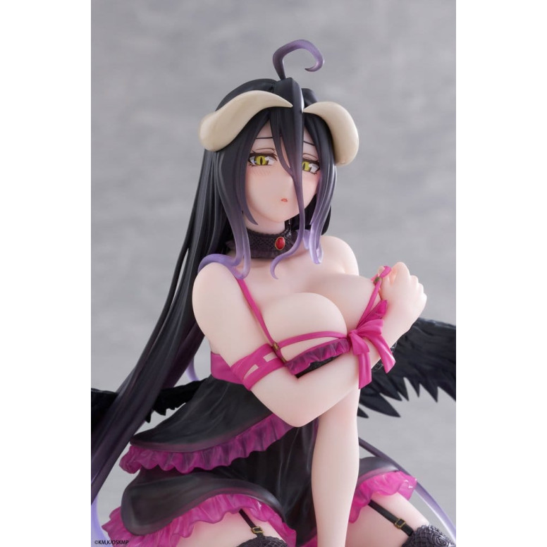Taito - Albedo Cute Figure (Negligee Ver.) - Overlord