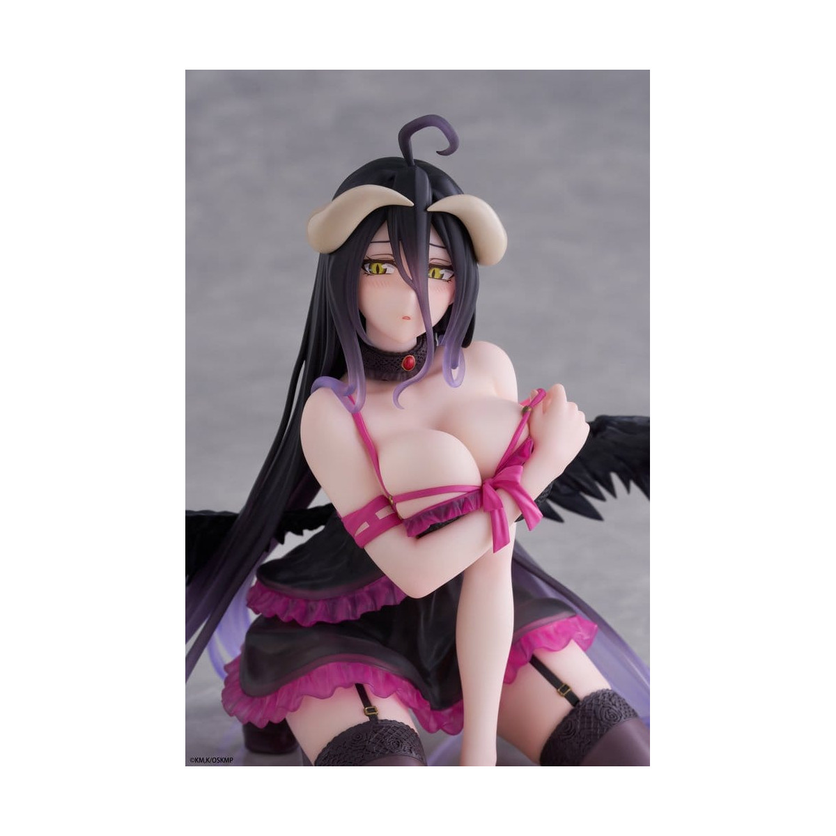 Taito - Albedo Cute Figure (Negligee Ver.) - Overlord
