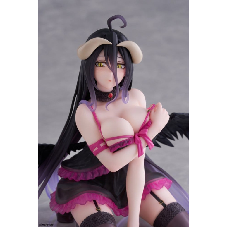 Taito - Albedo Cute Figure (Negligee Ver.) - Overlord