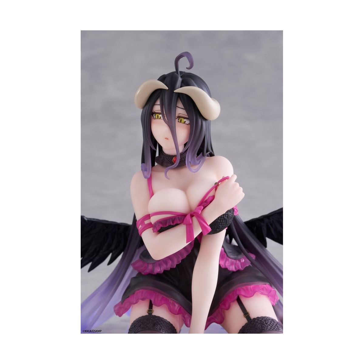 Taito - Albedo Cute Figure (Negligee Ver.) - Overlord