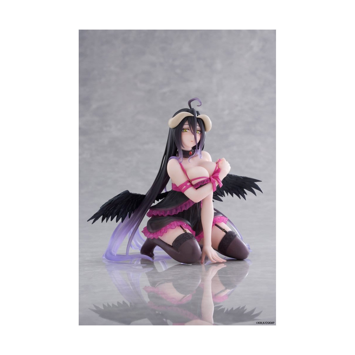 Taito - Albedo Cute Figure (Negligee Ver.) - Overlord