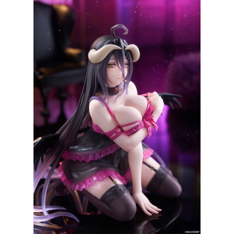 Taito - Albedo Cute Figure (Negligee Ver.) - Overlord