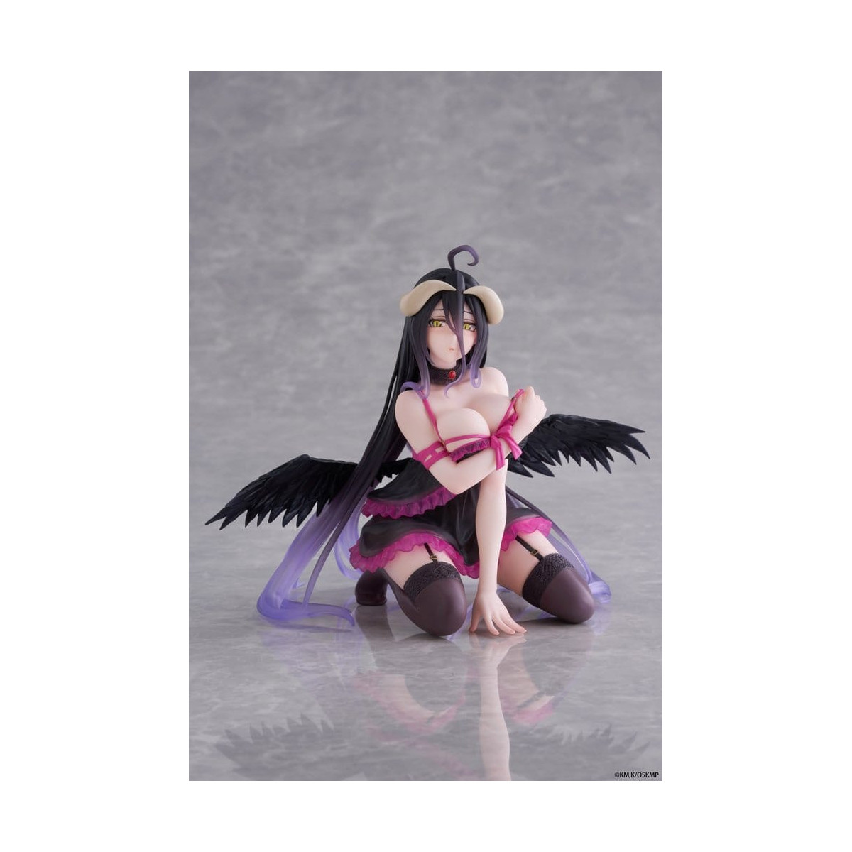 Taito - Albedo Cute Figure (Negligee Ver.) - Overlord